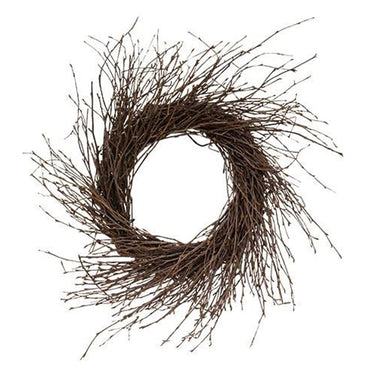 Fresh Twig Wreath, 24